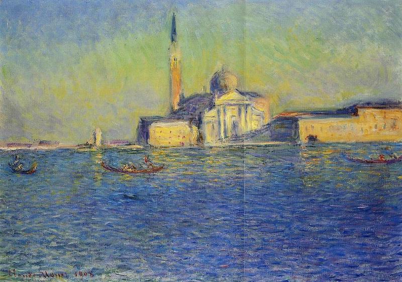 Cloude Monet Oil Paintings San Giorgio Maggiore 4 1908 - Click Image to Close