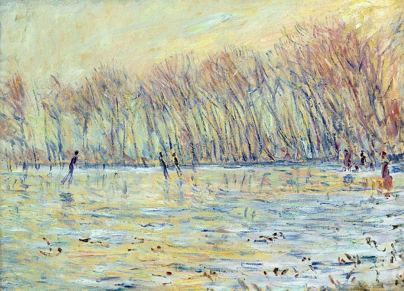 Cloude Monet Oil Paintings Scaters in Giverny 1899 - Click Image to Close