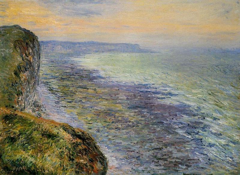 Cloude Monet Oil Paintings Seascape near Fecamp 1881 - Click Image to Close