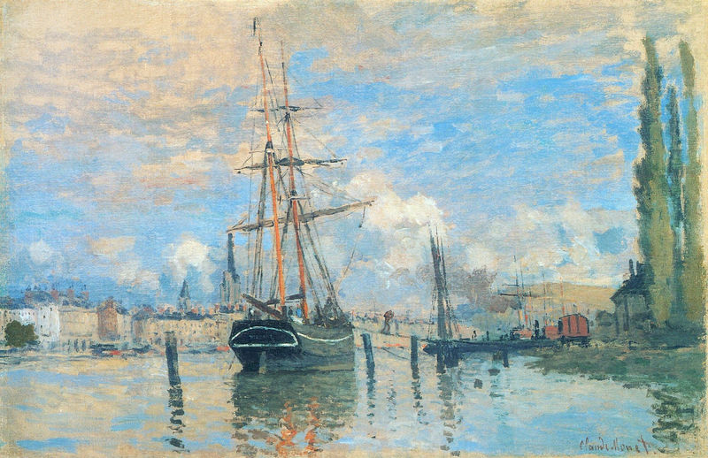 Cloude Monet Oil Paintings Seine at Rouen - Click Image to Close