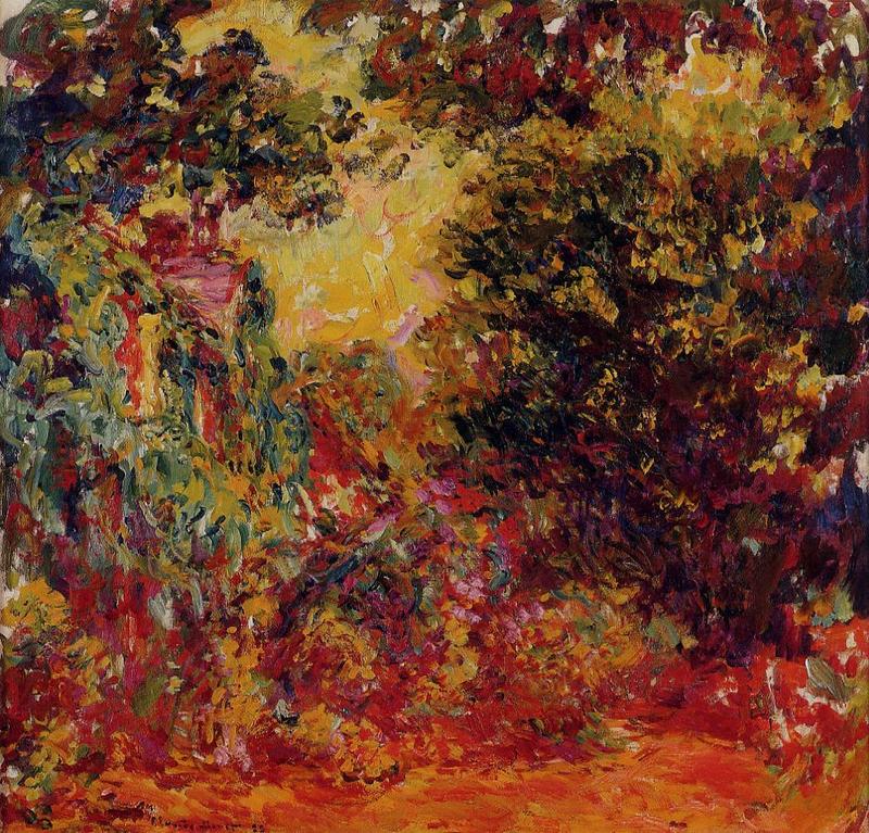 The Artist's House from the Rose Garden 1924