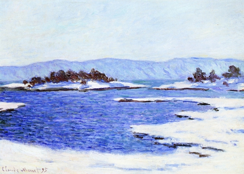 The Banks of the Fjord at Christiania 1895