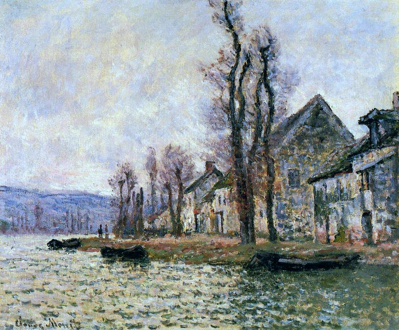 The Bend of the Seine at Lavacourt, Winter 1879