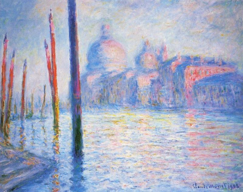 Cloude Monet Classical Oil Paintings The Grand Canal 1908 - Click Image to Close