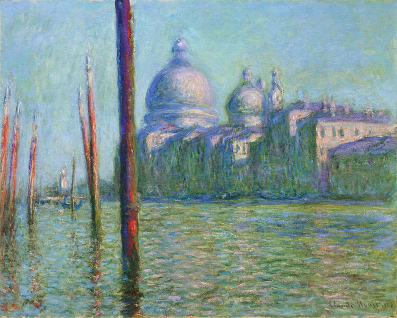 Cloude Monet Classical Oil Paintings The Grand Canal 2 1908 - Click Image to Close