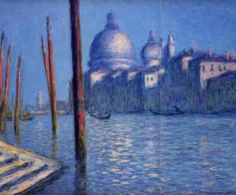 Cloude Monet Classical Oil Paintings The Grand Canal 3 1908 - Click Image to Close