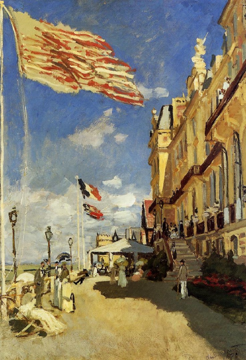 The Hotel des Roches Noires at Trouville 1870