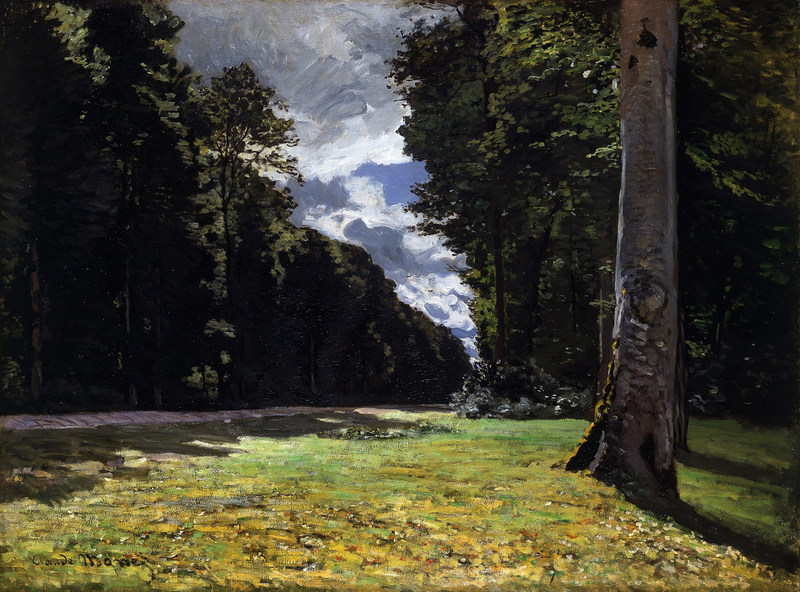 The Pave de Chailly in the Fontainbleau Forest