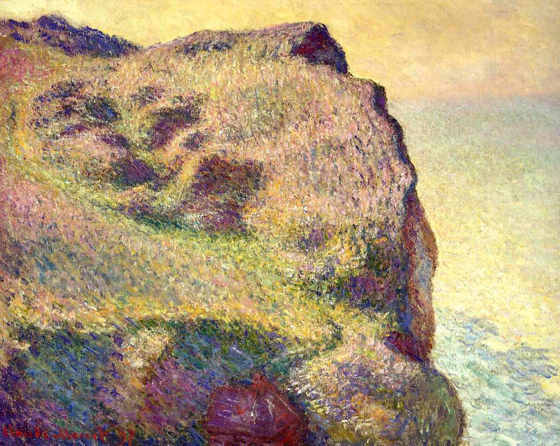 Cloude Monet Oil Paintings The Pointe du Petit Ailly 1897