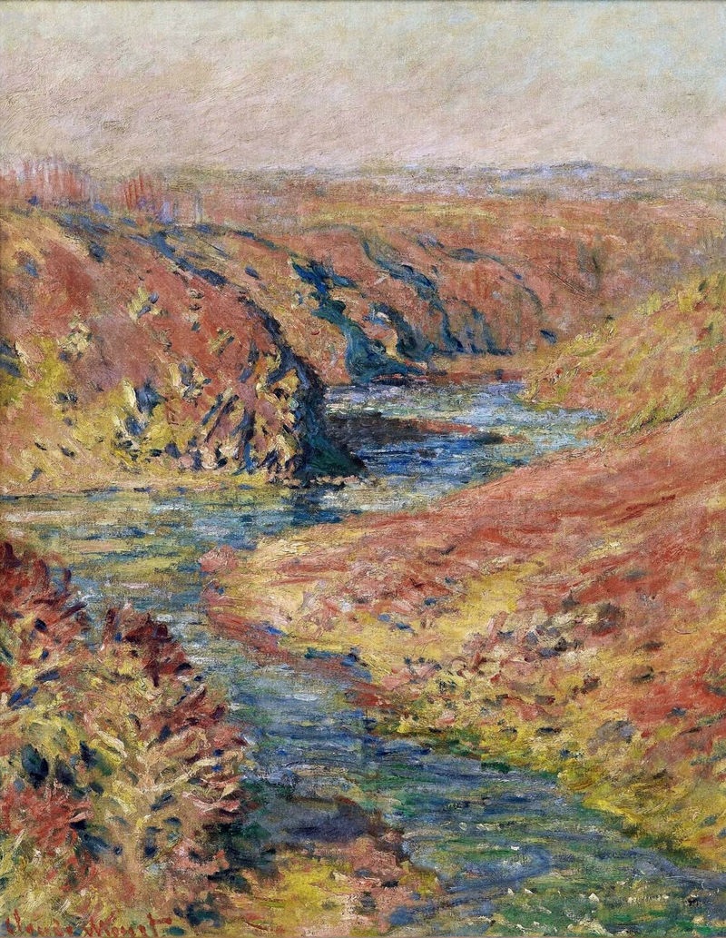 Monet Oil Paintings The Valley of Creuse at Fresselines 1889